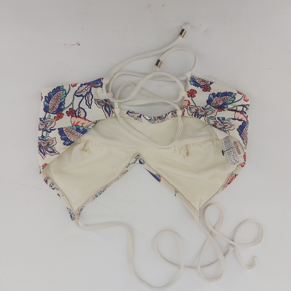Ella Moss Bikini top in Folktale Floral with back strappy detail Size xs - Picture 5 of 6